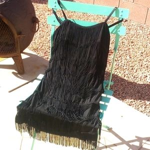 Roaring 20s fringe top